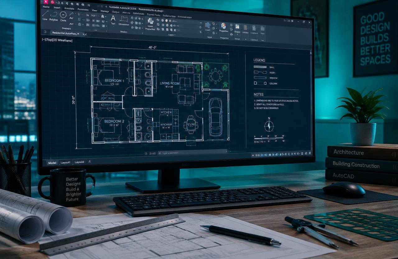 AutoCAD Course in Sargodha: 2D Drafting and 3D Modelling