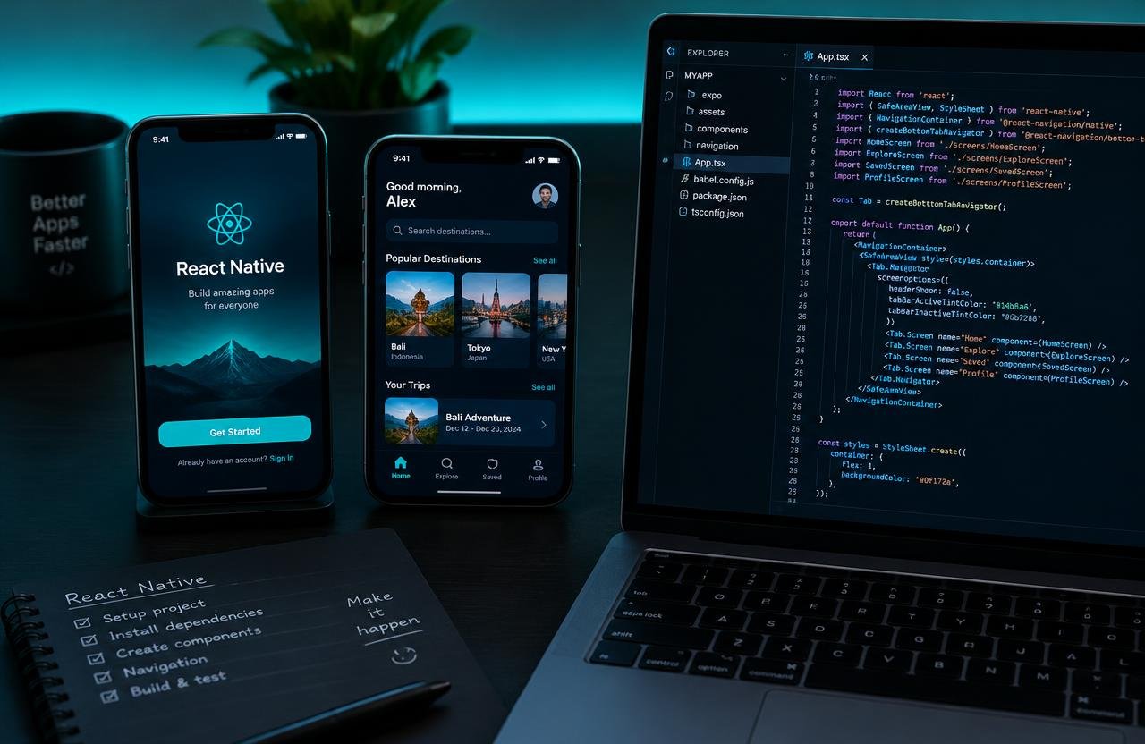 React Native Course in Sargodha: Build Android and iOS Apps